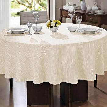 imagem de Toalha de Mesa Redonda 200cm Clean Passion Lisa - Dohler