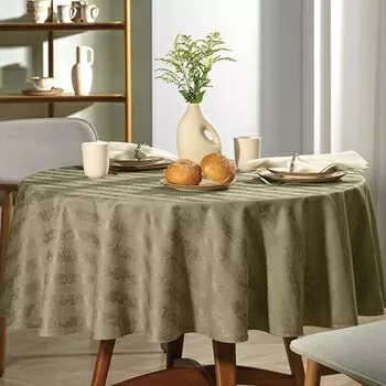 imagem de Toalha de Mesa Redonda Campestre 178cm - Karsten