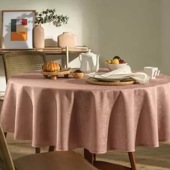 imagem de Toalha de Mesa Redonda Sempre Limpa Delicata 178cm - Karsten
