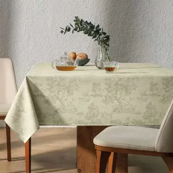 imagem de Toalha de Mesa Redonda Sempre Limpa Grazia 178cm - Karsten