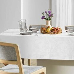 Toalha de Mesa Redonda Sempre Limpa Urban 178cm Branca