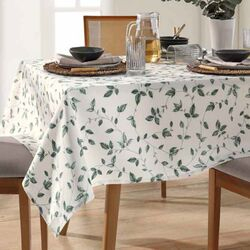 imagem de Toalha de Mesa Retangular 140x210cm Clean Athenas Botânica 01 - Dohler