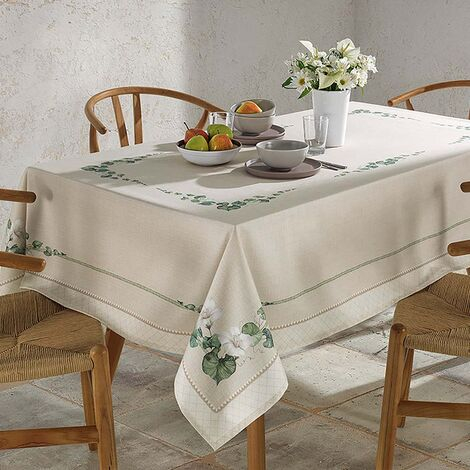 imagem do produto Toalha de Mesa Retangular 140x210cm Clean Renova Botânica D - Dohler