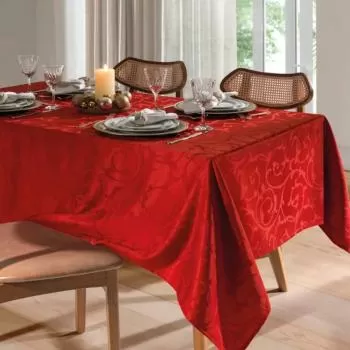 imagem de Toalha de Mesa Retangular 140x210cm Requinte II TJ-6205 - Dohler