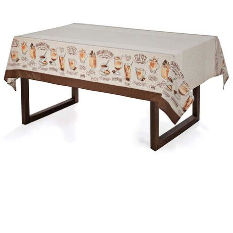 imagem do produto Toalha de Mesa Retangular 140x250cm Caf Gourmet - Karsten