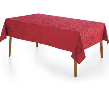 imagem de Toalha de Mesa Retangular 140x250cm Natal Azevinho - Karsten