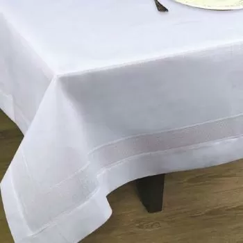 imagem de Toalha de Mesa Retangular 160x210cm Blanc - Catran