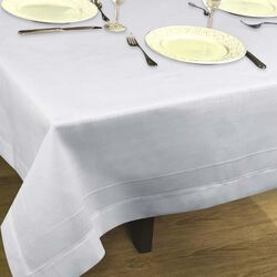 Toalha de Mesa Retangular 160x210cm Blanc Branca