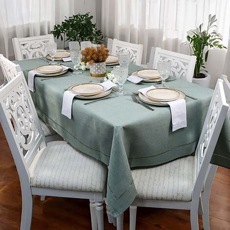 imagem do produto Toalha de Mesa Retangular 160x210cm Glamour Lisa - Catran
