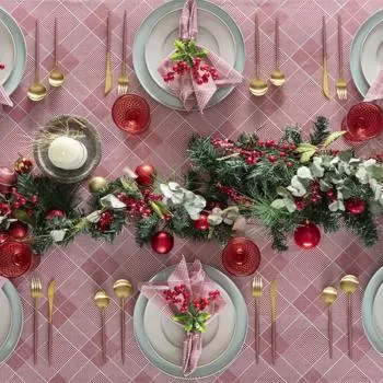 imagem de Toalha de Mesa Retangular 160x220cm Panamá Dublin - Naturalle Fashion