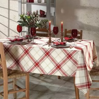 imagem de Toalha de Mesa Retangular 160x240cm Celebra Natal 99 - Dohler