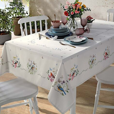 imagem do produto Toalha de Mesa Retangular 160x270cm Clean Renova Jardim D - Dohler
