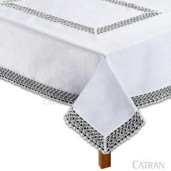 Toalha de Mesa Retangular 180x220cm 17482 Branco