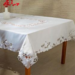 Toalha de Mesa Retangular 180x220cm 2028 Branco