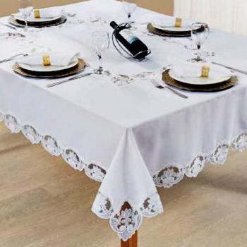 imagem de Toalha de Mesa Retangular 180x270cm 81201 - Rafimex