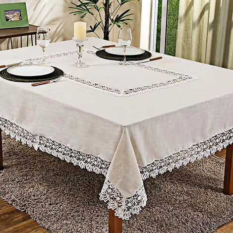imagem do produto Toalha de Mesa Retangular 180x310cm 17570 - Rafimex