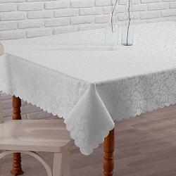 Toalha de Mesa Retangular 180x310cm Outono Bege