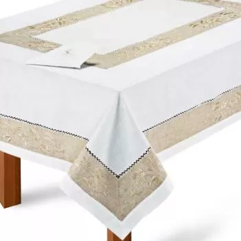 imagem de Toalha de Mesa Retangular 180x505cm 9019 - Rafimex