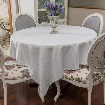 imagem de Toalha de Mesa Retangular Imperme�vel 170x220cm Jacquard Arabesco - Catran