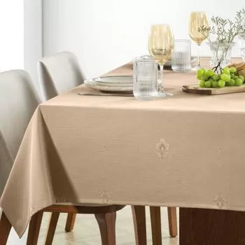 imagem de Toalha de Mesa Retangular Sempre Limpa Desirée 180x270cm - Karsten