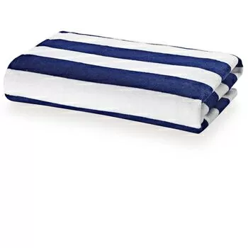imagem de Toalha de Praia Velour Cabana Stripes 76x152cm - Dohler