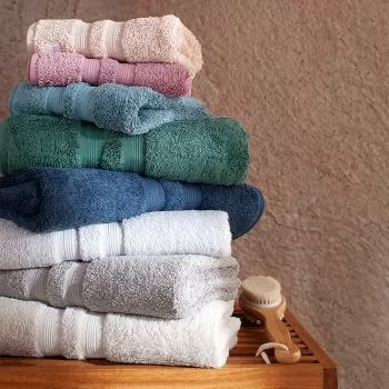 imagem de Toalha Lavabo Avulsa Fio Penteado Algodão Egípcio - Buddemeyer