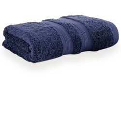 Toalha Lavabo Avulsa Fio Penteado Algodão Egípcio Azul/047