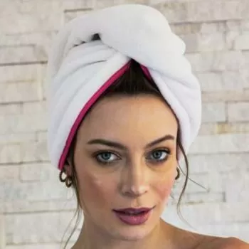 imagem de Toalha para Cabelo Anti-Frizz - Camesa