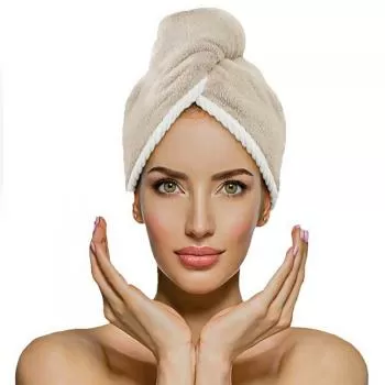 imagem de Touca para Cabelo Dupla Face Power Sec Antifrizz 28x64cm - Catran