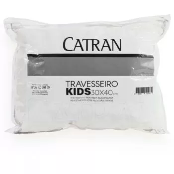 imagem de Travesseiro 30x40cm Fibras Siliconizadas Toque de Pluma - Catran