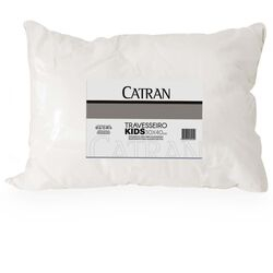 Travesseiro 30x40cm Fibras Siliconizadas Toque de Pluma Branco