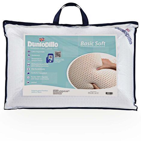 imagem do produto Travesseiro 50x70cm Ltex Basic Soft - Dunlopillo