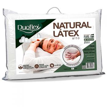 imagem de Travesseiro 50x70cm Natural L�tex Alto - Duoflex