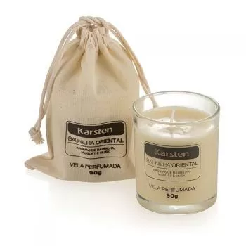 imagem de Vela Perfumada Baunilha Oriental 90g - Karsten